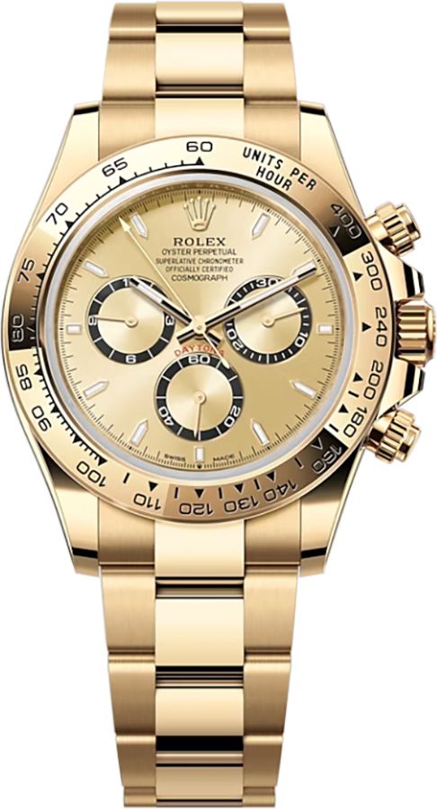 Rolex Cosmograph Daytona Watches Mens Gold Self Winding Automatic 126508-0005 Watch