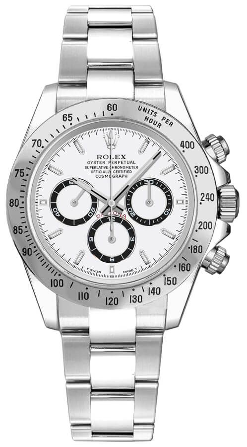 Rolex Cosmograph Daytona Watches  White Self winding Automatic 16520-WHITE Watch