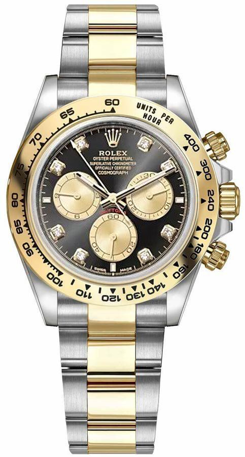 Rolex Cosmograph Daytona Watches Mens Black Self Winding Automatic 126503-0002 Watch