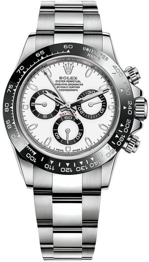 Rolex Cosmograph Daytona Watches Mens White Self winding Automatic 116500LN-0001 Watch