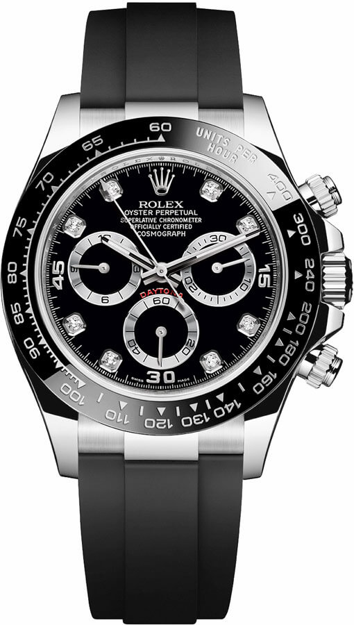 Rolex Cosmograph Daytona Watches Mens Black Self winding Automatic 116519LN-0025 Watch