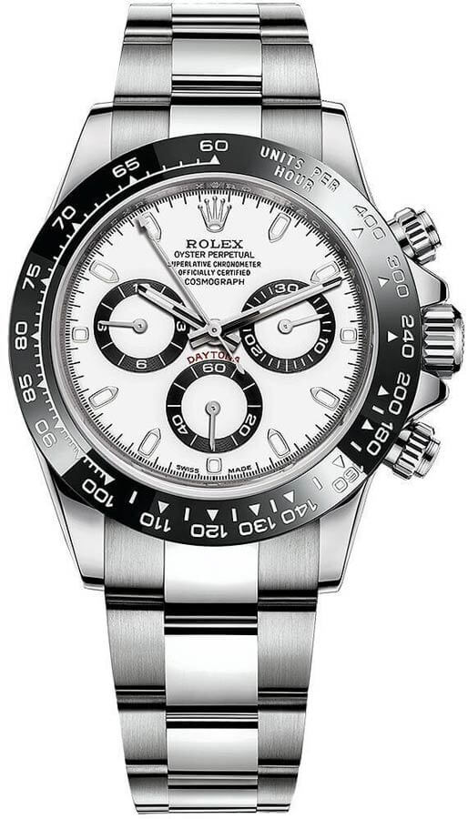 Rolex Cosmograph Daytona Watches Mens White Self winding Automatic 116500LN-0001-GC Watch