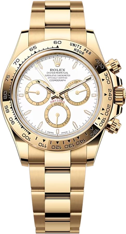 Rolex Cosmograph Daytona Watches Mens White Self Winding Automatic 126508-0001 Watch