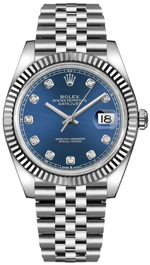 Rolex Datejust Watches Blue Self winding Automatic 126334-0016 Watch