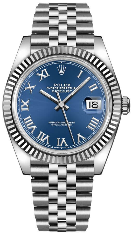 Rolex Datejust Watches Mens Blue Self winding Automatic 126334-0026 Watch