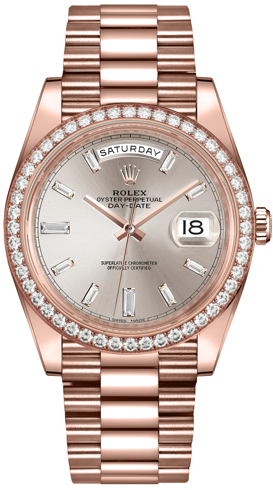 Rolex Day-Date Watches Mens Sundust Self winding Automatic 228345RBR-0007 Watch
