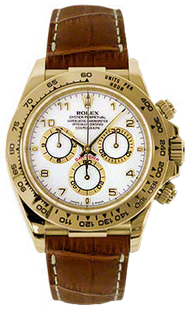 Rolex Cosmograph Daytona Watches Mens White Self winding Automatic 116518 Watch