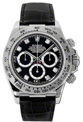 Rolex Cosmograph Daytona Watches  Black Self winding Automatic Chronometer 116519-BLK-D Watch