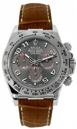 Rolex Cosmograph Daytona Watches Mens Grey Self winding Automatic 116519-0163 Watch