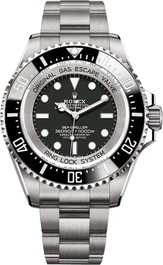 Rolex Sea-Dweller Watches Mens Black Self winding Automatic 126067-0001 Watch