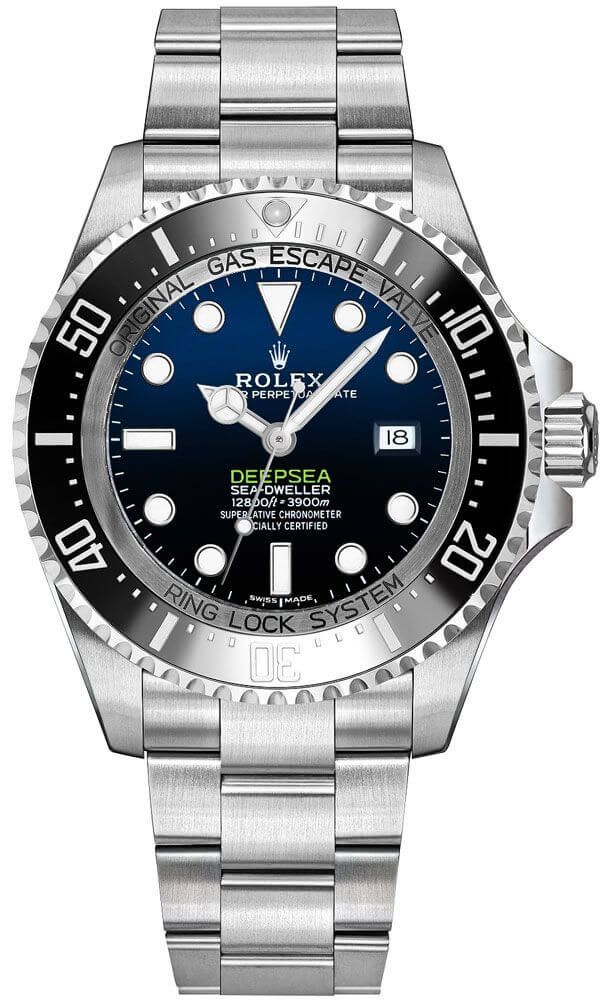 Rolex Sea-Dweller Watches Mens Blue Self winding Automatic 116660-0003 Watch