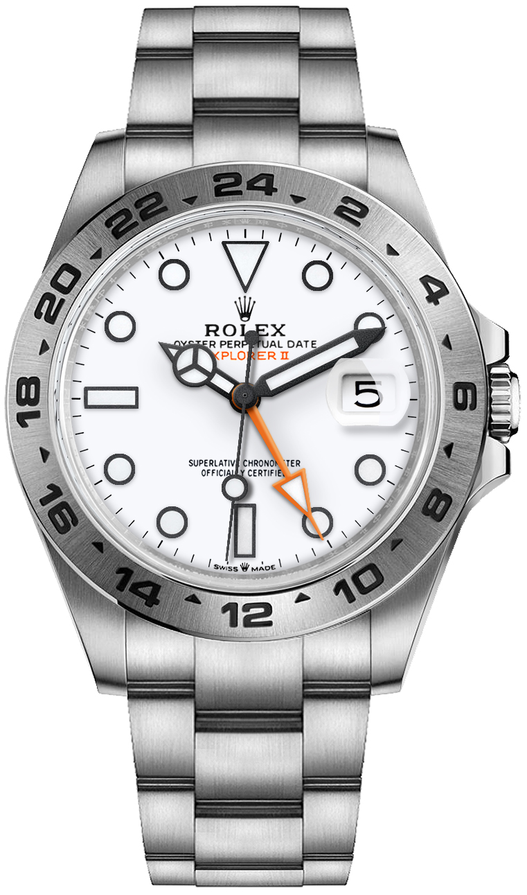 Rolex Explorer Watches Mens White Self winding Automatic 226570-0001 Watch