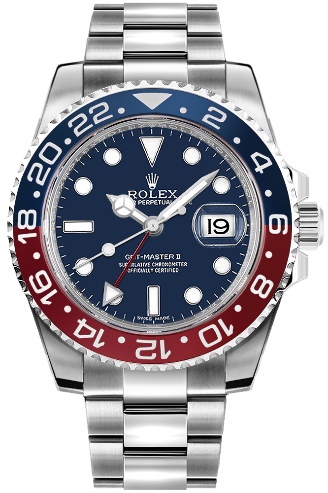 Rolex GMT-Master II Watches Mens Blue Self winding Automatic 126719BLRO-0003 Watch