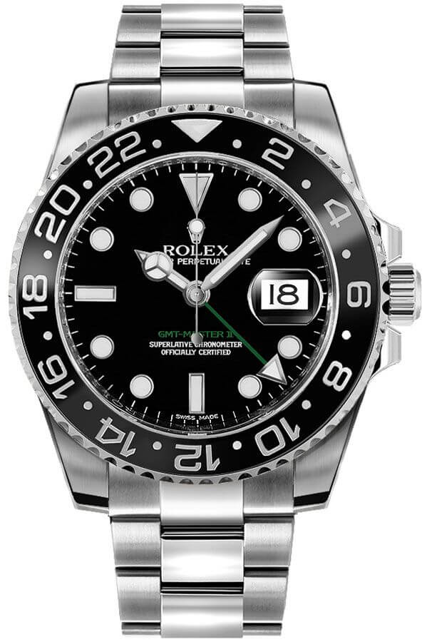 Rolex GMT-Master II Watches Mens Black Self winding Automatic 116710LN-0001-SD Watch