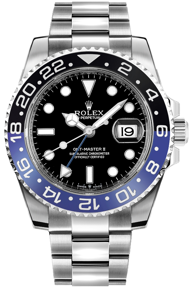Rolex GMT-Master II Watches Mens Black Self winding Automatic 126710BLNR-0003 Watch