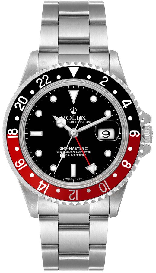 Rolex GMT-Master II Watches Mens Black Self winding Automatic 16710-COKE Watch
