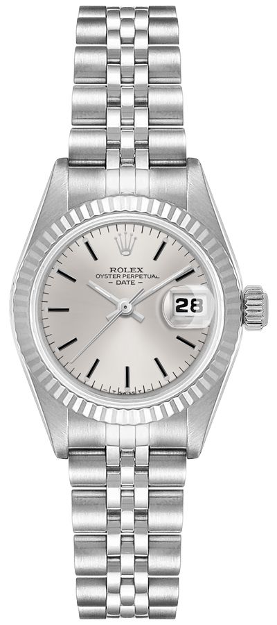 Rolex Lady-Datejust Watches Ladies Silver Self Winding Automatic 6917-SLVSJ Watch
