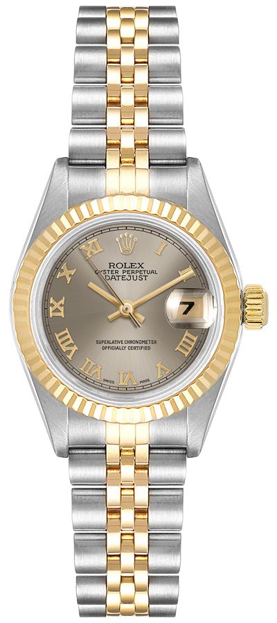 Rolex Lady-Datejust Watches Ladies Grey Self winding Automatic 79173-GRYRJ Watch