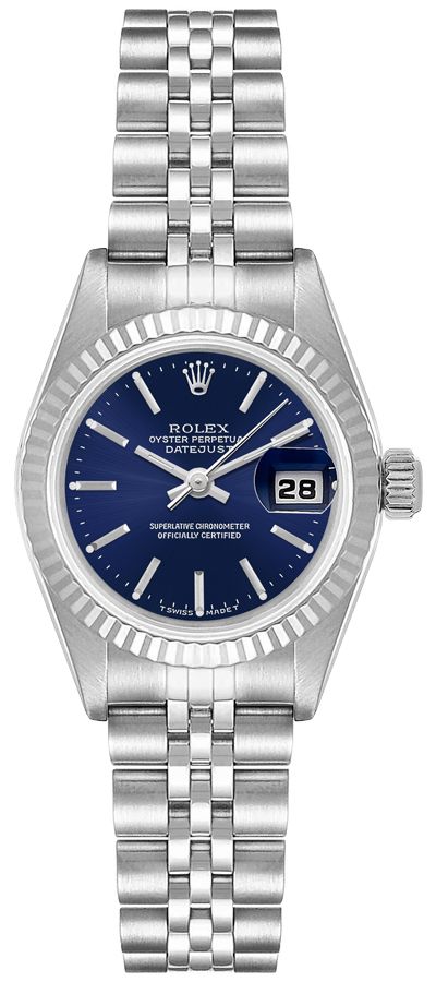 Rolex Lady-Datejust Watches Ladies Blue Self winding Automatic 79174-BLUSJ Watch