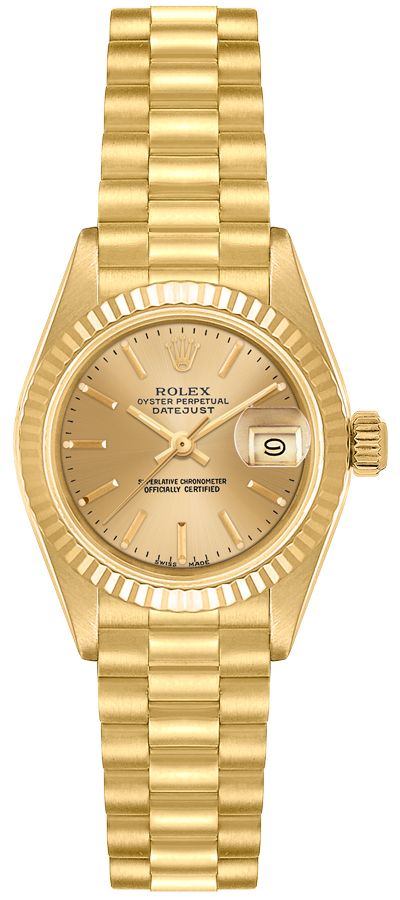 Rolex Lady-Datejust Watches Ladies Champagne Self winding Automatic 79178-CHPSP Watch