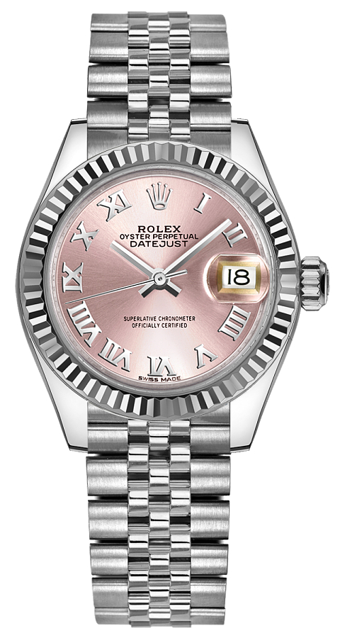 Rolex Lady-Datejust Watches Ladies Pink Self winding Automatic 279174-0017 Watch