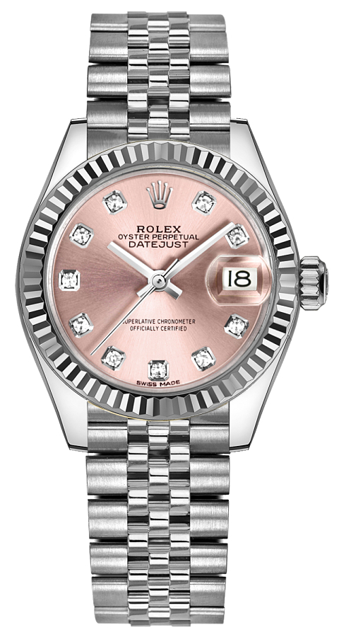 Rolex Lady-Datejust Watches Ladies Pink Self winding Automatic 279174-0003 Watch