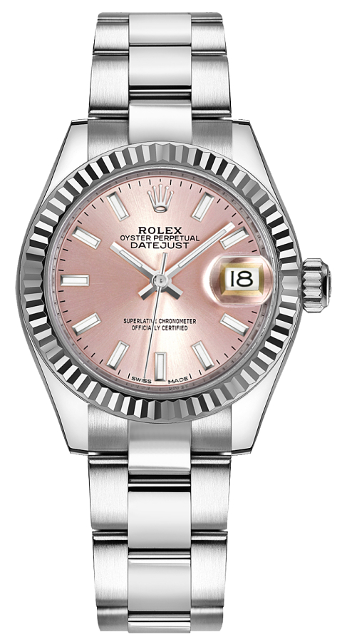 Rolex Lady-Datejust Watches Ladies Pink Self winding Automatic 279174-0002 Watch