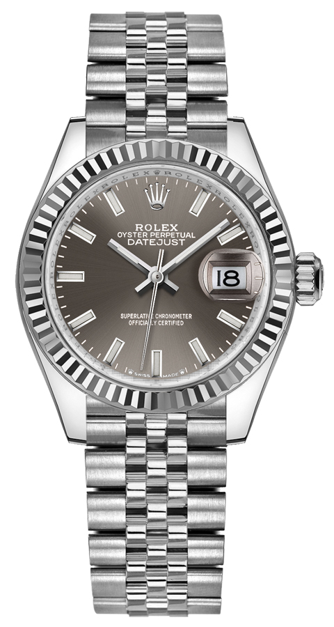 Rolex Lady-Datejust Watches Ladies Dark Grey Self winding Automatic 279174-0011 Watch