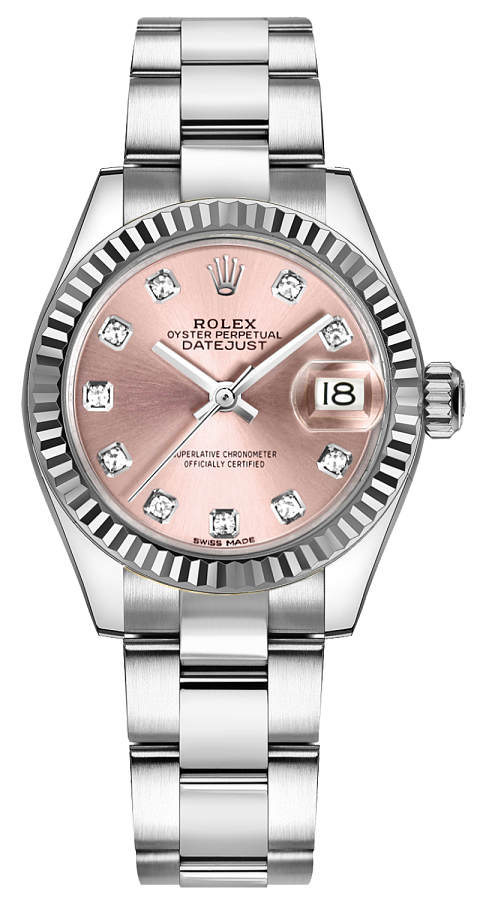 Rolex Lady-Datejust Watches Ladies Pink Self winding Automatic 279174-0004 Watch