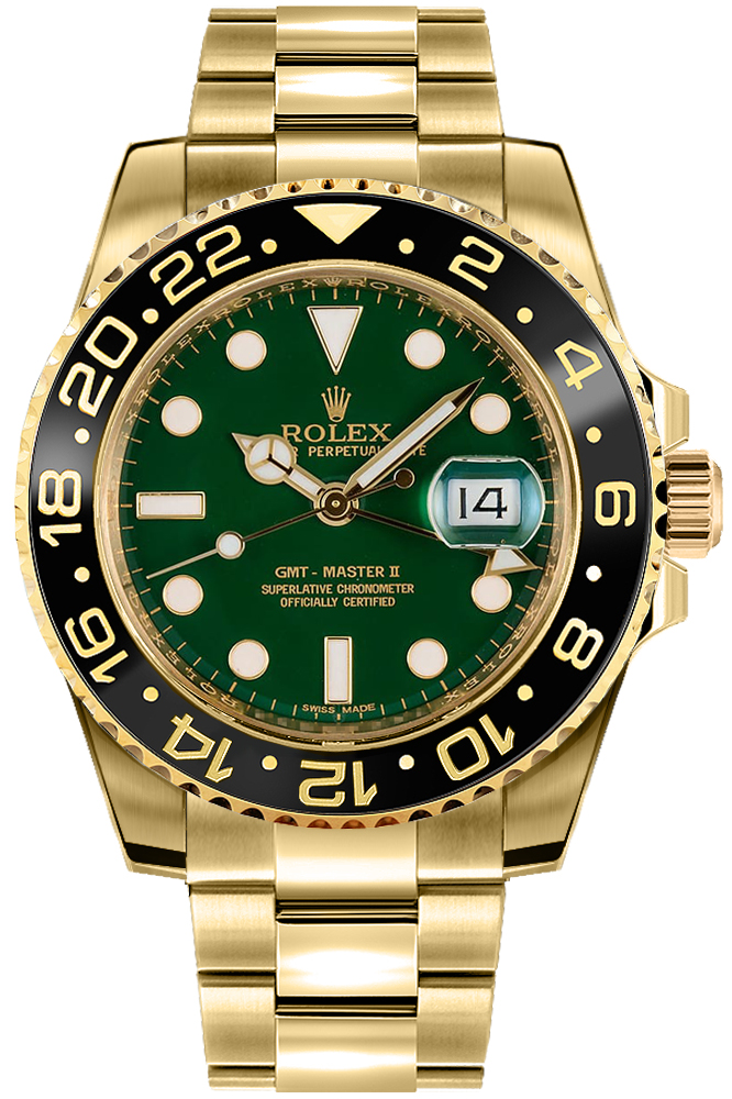 Rolex GMT-Master II Watches Green Self winding Automatic 116718LN-0002 Watch