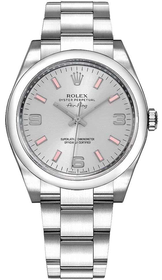 Rolex Oyster Perpetual Watches  Silver Self winding Automatic 114200-SLVPSAO Watch