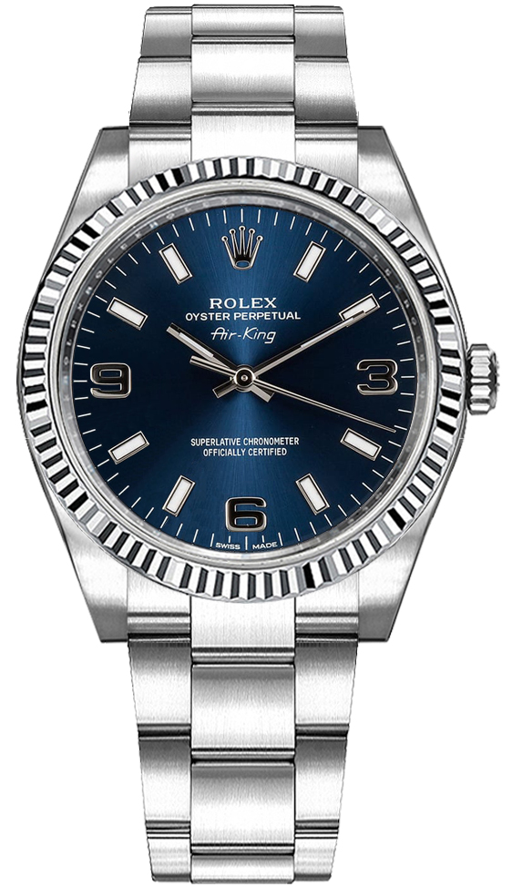Rolex Oyster Perpetual Watches Ladies Blue Self winding Automatic 114234-BLUASO Watch