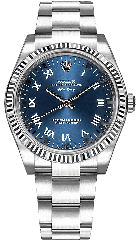Rolex Oyster Perpetual Watches Ladies Blue Self winding Automatic 114234-BLURSO Watch