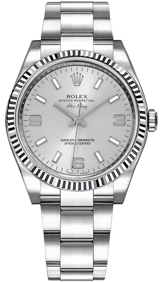 Rolex Oyster Perpetual Watches Ladies Silver Self winding Automatic 114234-SLVSAO Watch