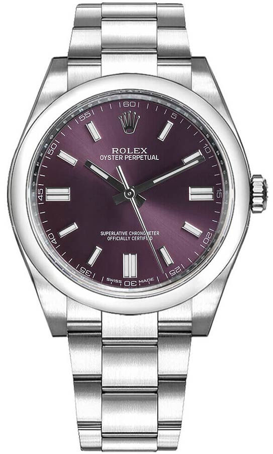 Rolex Oyster Perpetual Watches Ladies Red Self winding Automatic 116000-0010 Watch