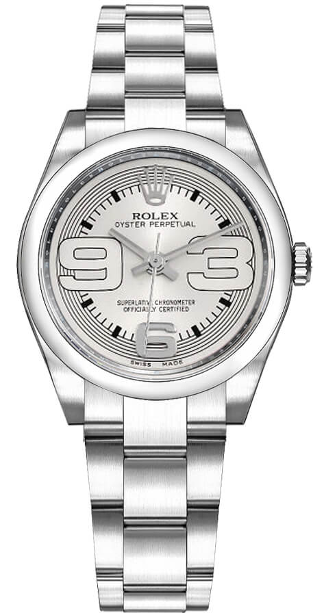 Rolex Oyster Perpetual Watches Silver Self winding Automatic 177200-SLVMAO Watch