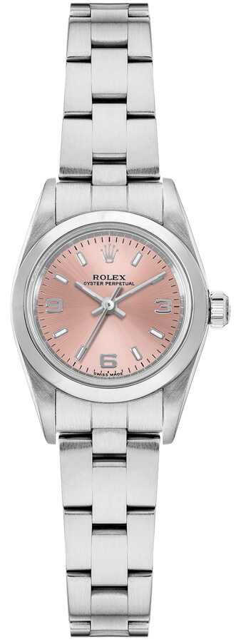 Rolex Oyster Perpetual Watches Ladies Pink Self winding Automatic 76080-PNKASO Watch