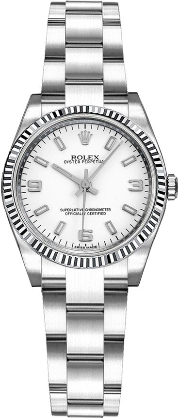 Rolex Oyster Perpetual Watches White Self winding Automatic 176234-WHTSAO Watch