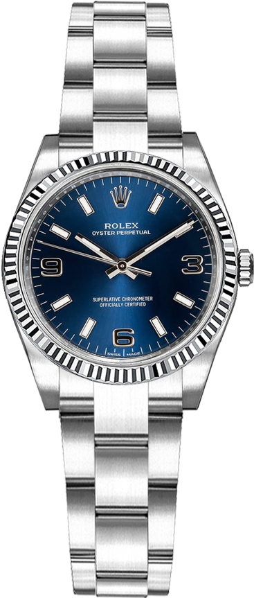 Rolex Oyster Perpetual Watches Ladies Blue Self winding Automatic 176234-BLUSAO Watch