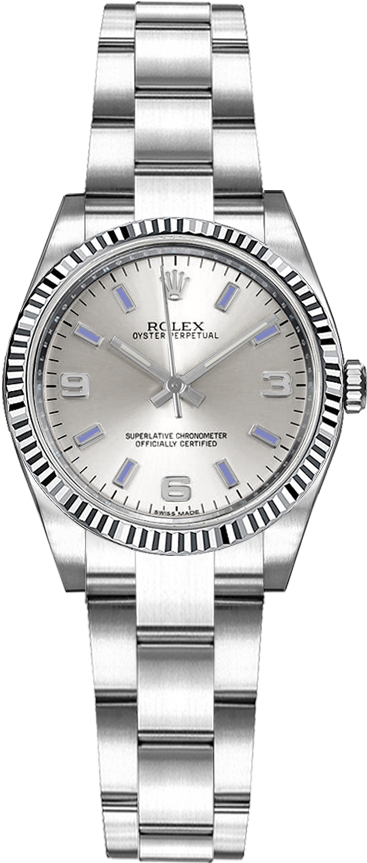 Rolex Oyster Perpetual Watches Ladies Silver Self winding Automatic 176234-SLVBSAO Watch