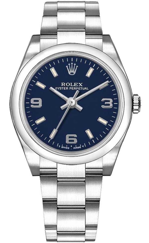 Rolex Oyster Perpetual Watches Ladies Blue Self winding Automatic 67480-BLUASO Watch
