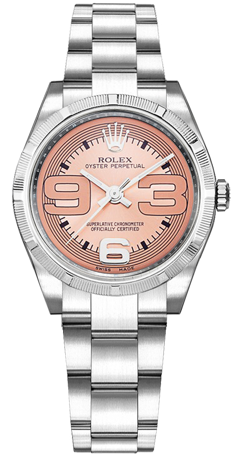 Rolex Oyster Perpetual Watches Ladies Pink Self winding Automatic 177210-PNKMXAO Watch