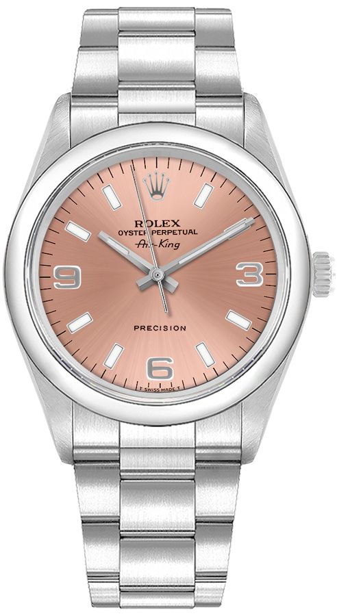 Rolex Oyster Perpetual Watches Unisex Pink Self winding Automatic 14000-PNKASO Watch