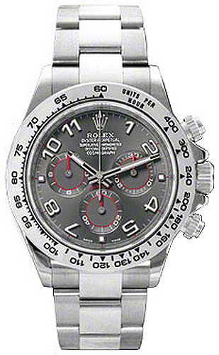 Rolex Cosmograph Daytona Watches Mens Grey Self winding Automatic 116509-GRY Watch