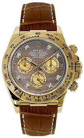 Rolex Cosmograph Daytona Watches Mens Black Self winding Automatic 116518-0073 Watch