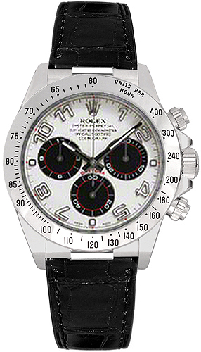 Rolex Cosmograph Daytona Watches Mens White Self winding Automatic 116519-WBABL Watch