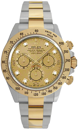 Rolex Cosmograph Daytona Watches Mens Champagne Self winding Automatic 116523-0055 Watch