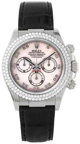 Rolex Cosmograph Daytona Watches Mens Pearl White Self winding Automatic 116589-MOPA Watch
