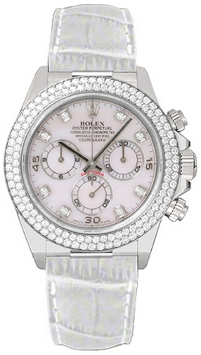 Rolex Cosmograph Daytona Watches Mens Pearl White Self winding Automatic 116589-MOPD Watch