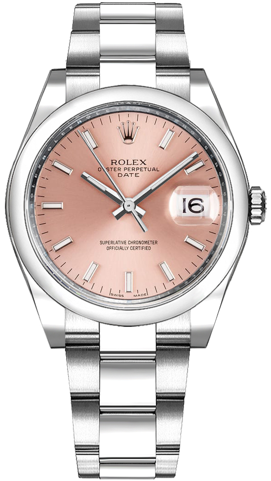 Rolex Oyster Perpetual Watches Ladies Pink Self winding Automatic 115200-0005 Watch